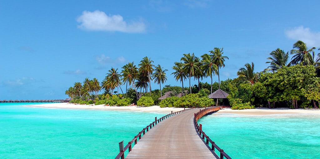 plage paradisiaque maldives